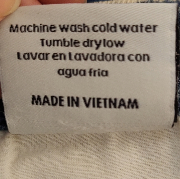 Sneak Peek Distressed High Rise Cut Off Denim Shorts - Picture 10 of 10